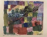Paul Klee Southern Garden Spain oil painting artist